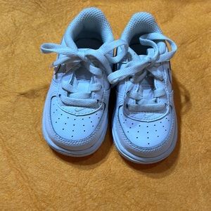 Nike AF1 Air Force 1 baby infant shoes 4c (Las)